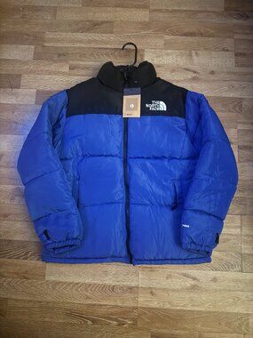 The North Face Men’s 1996 Retro Nuptse 700 Down Puffer Jacket  Blue